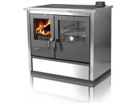 Tim Sistem Sporák na tuhé palivá NORTH ECO inox 8,73 kW, 90 x 60 x 85 cm, P