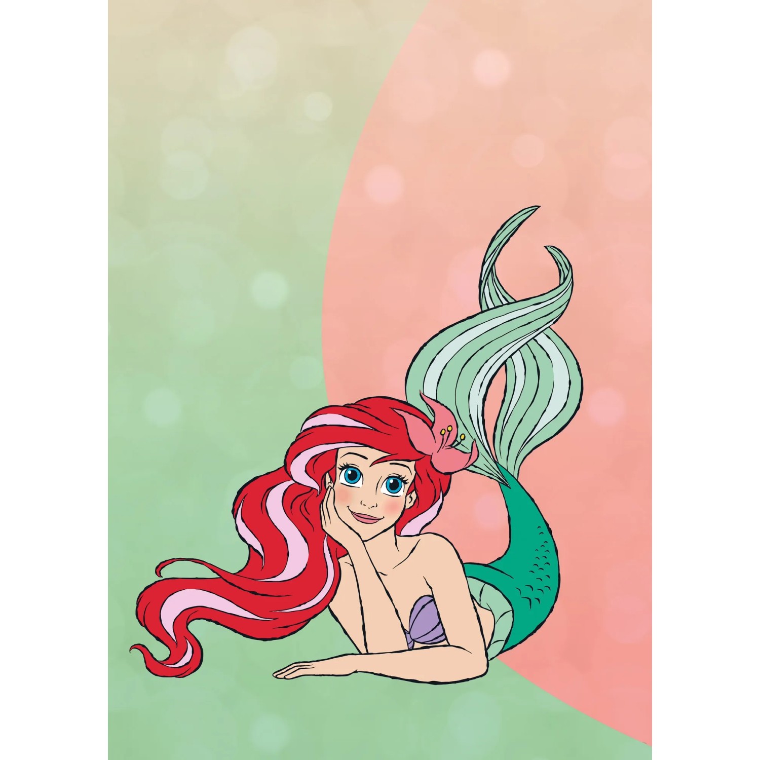 E-shop Komar Vliesová fototapeta Ariel Pastell 200 x 280 cm