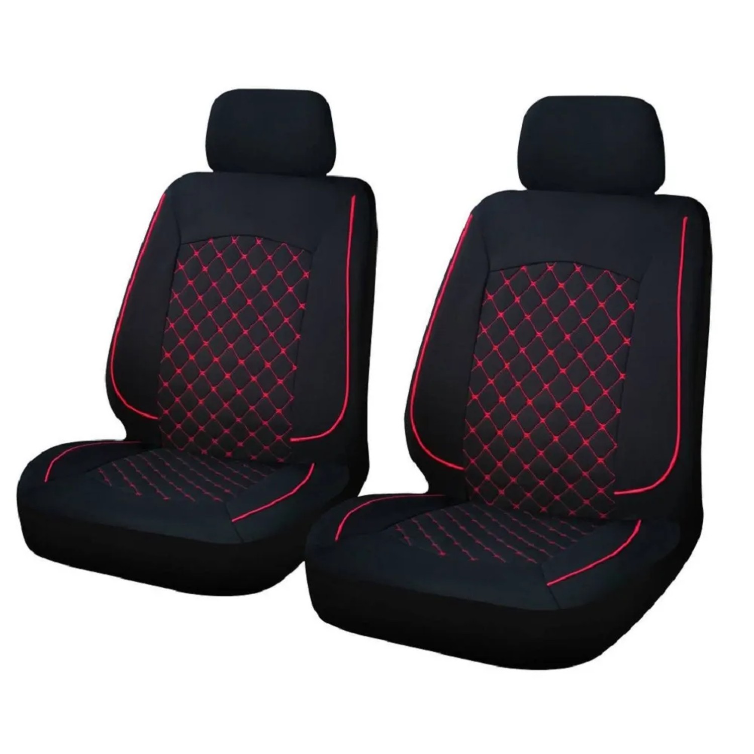 E-shop CAPPA Autopoťahy na predné sedadlá Como, univerzálne, čierna/červená, 2 ks