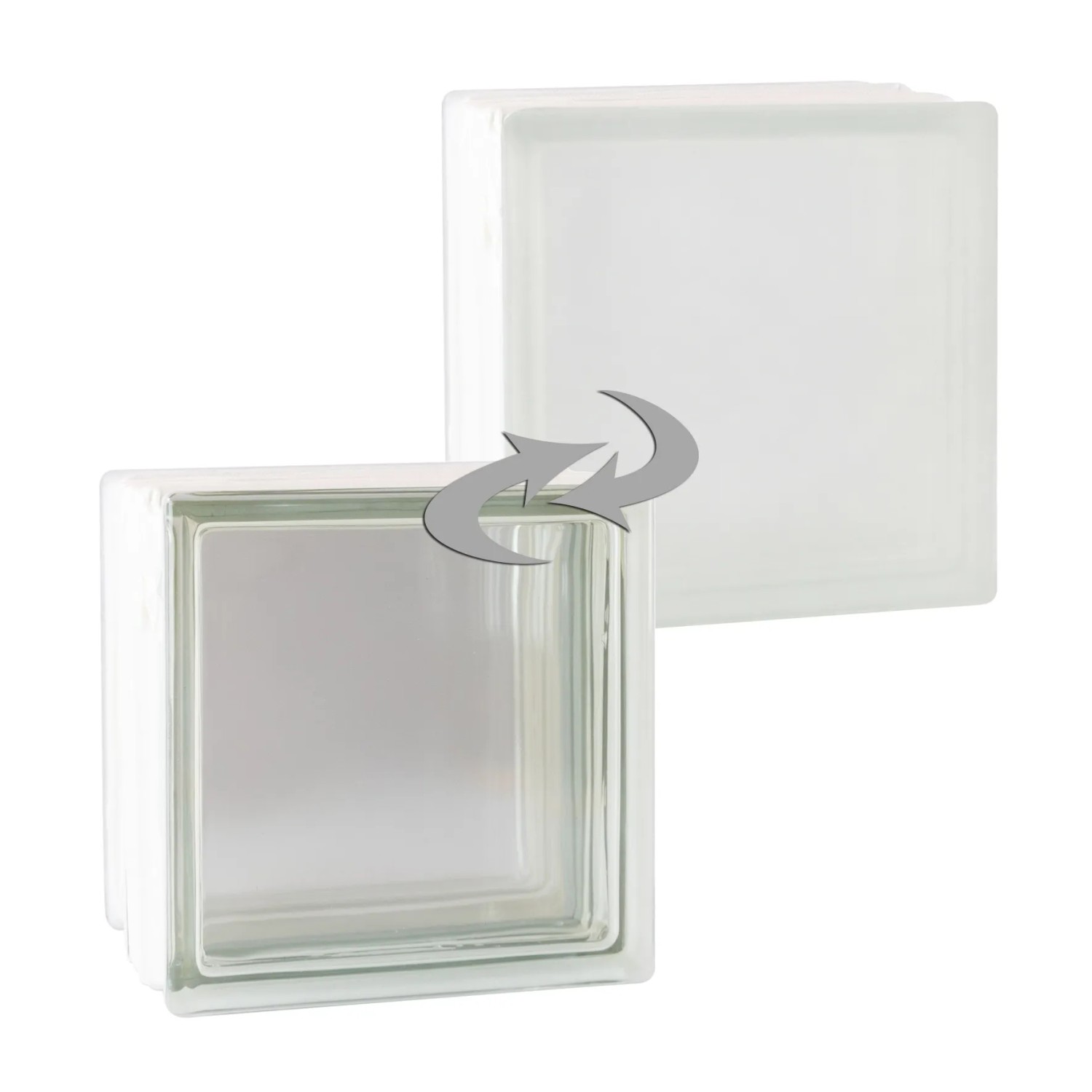 E-shop Fuchs Luxfera Therbo Bl. Plus Clear View lesk/mlč.sklo biela Ug 0,8 19x19x13,5cm