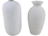 Boltze Porcelánová váza biela rôzne druhy pr. 8 x 16 cm