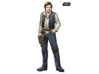 Komar Samolepiaca vliesová fototapeta Star Wars XXL Han Solo 127 x 196 cm