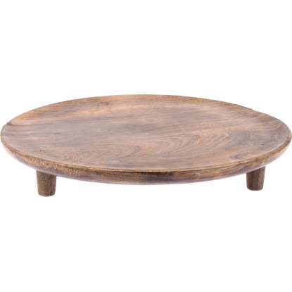 Koopman Podnos z mangového dreva 38 x 5 cm