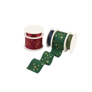 Ditipo Látková stuha Magical Christmas rôzne druhy 40mmx2m/25mmx3m/15mmx3m, 1 ks