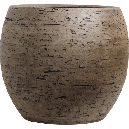 Kvetináč Lava hnedá, pr. 22 cm