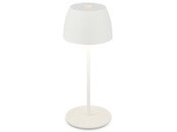 BRILONER Dobíjacia stolná lampa Serina Mini 2,5W 150lm 2700K biela pr. 8x20 cm BRILONER Dobíjacia stolná lampa Serina Mini 2,5W 150lm 2700K biela pr. 8x20 cm