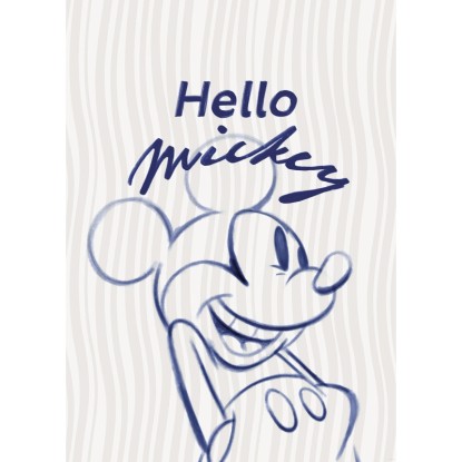 Komar Plagát Disney Mickey Mouse Hello 50 x 70 cm
