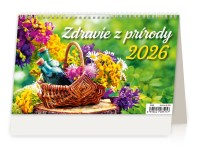 Helma 365 Stolový kalendár Zdravie z prírody 2026