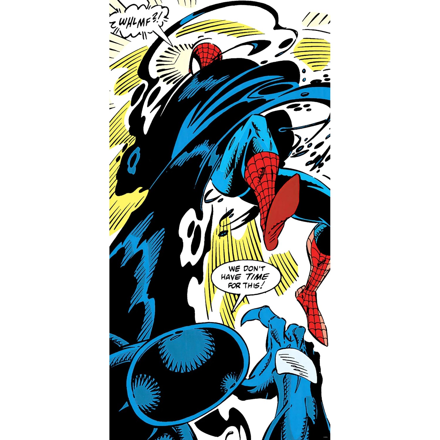 E-shop Komar Vliesová fototapeta Spider-Man Retro Comic 100 x 200 cm