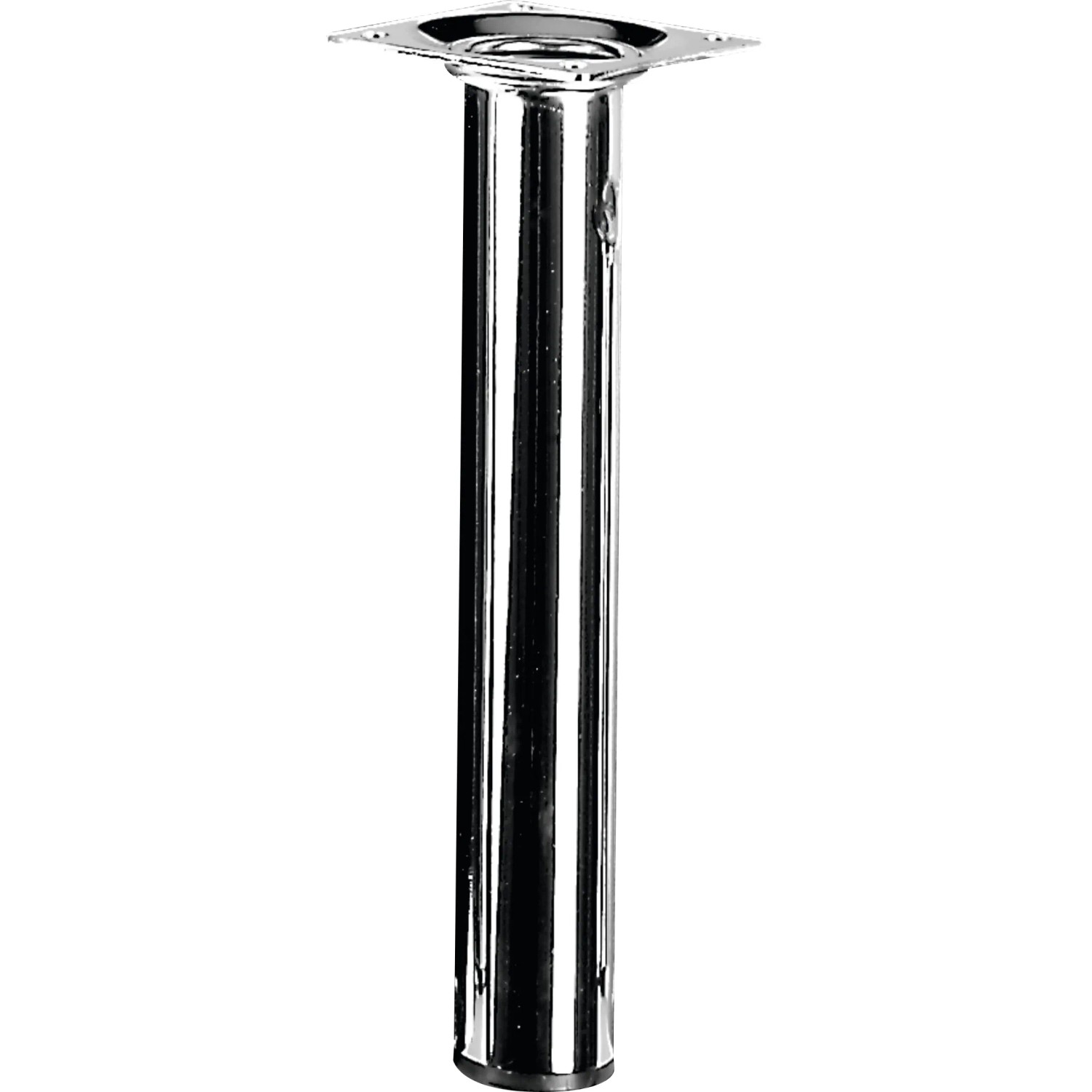 E-shop Hettich Nábytková noha guľatá pr. 30 mm x 200 mm, chrómová