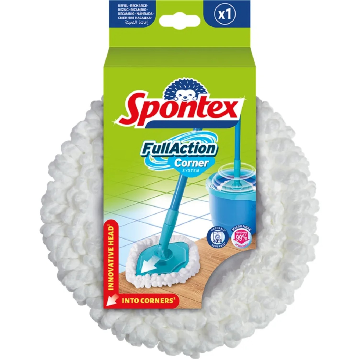 E-shop Spontex Náhradný návlek strapcového mopu Full Action Corner System
