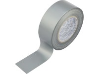 Univerzálna textilná lepiaca páska, strieborná, 50 m x 50 mm