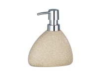 Wenko Dávkovač mydla Pion béžový 0,36 l 11,5 x 14,5 x 9 cm