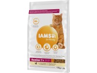 IAMS Granule pre mačky SENIOR 7+ s čerstvým kuracím 10 kg