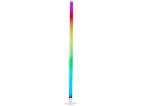 Brilliant LED stojacia lampa Neele biela 6,5W, 125 lm, RGB, 150 x 12,5 x 12,5 cm
