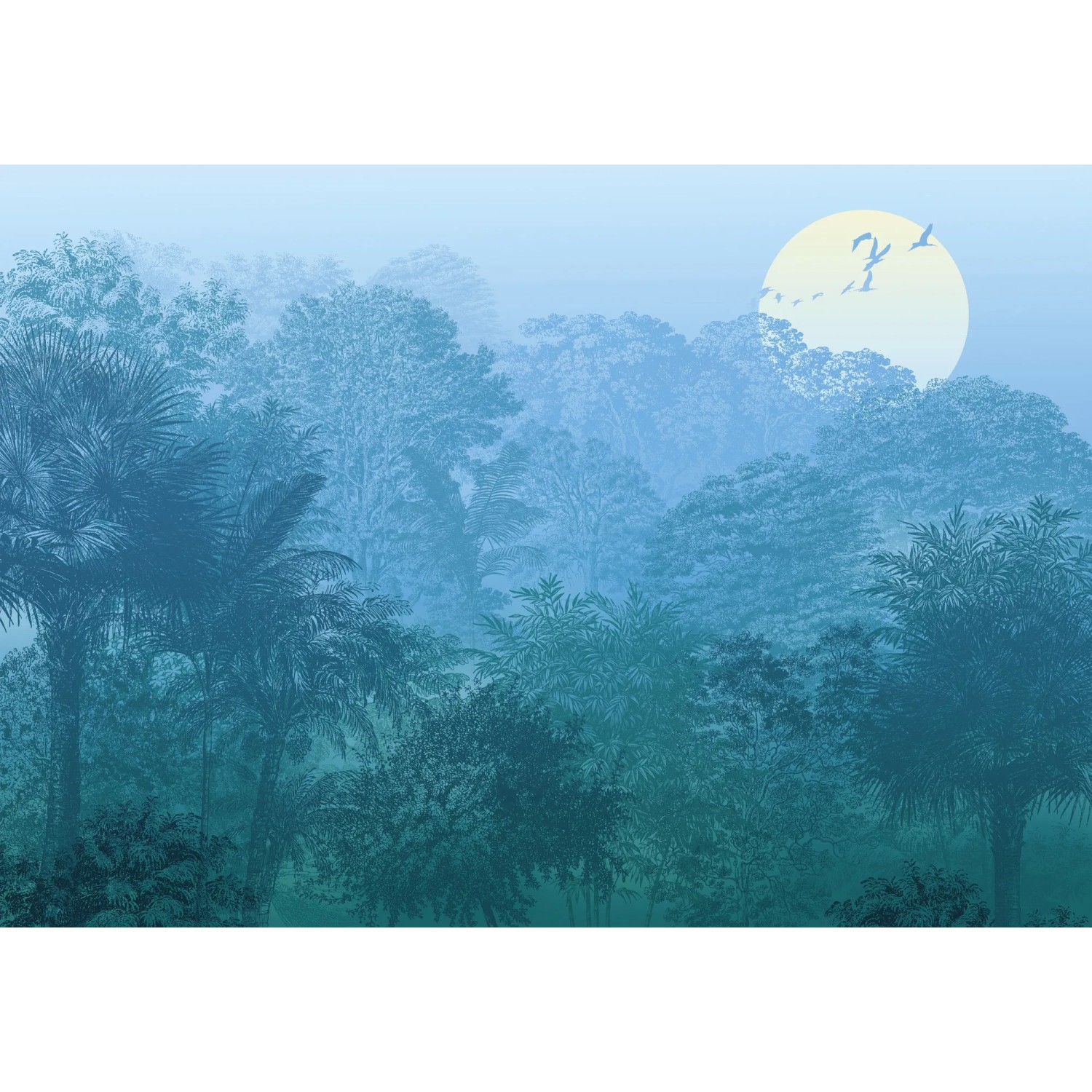 E-shop Komar Vliesová fototapeta Deep in the Jungle 400 x 280 cm
