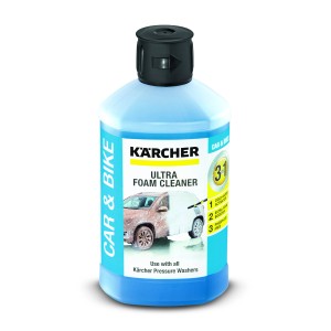 Kärcher Ultra penový čistič 3v1, 1-litrová fľaša pre tlakové umývačky.