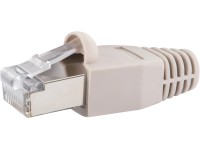 Schwaiger Sieťový konektor CAT 6, sivý, 10 ks