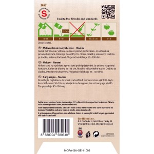 GardenSeed Premium Semienka Mrkva Naomi