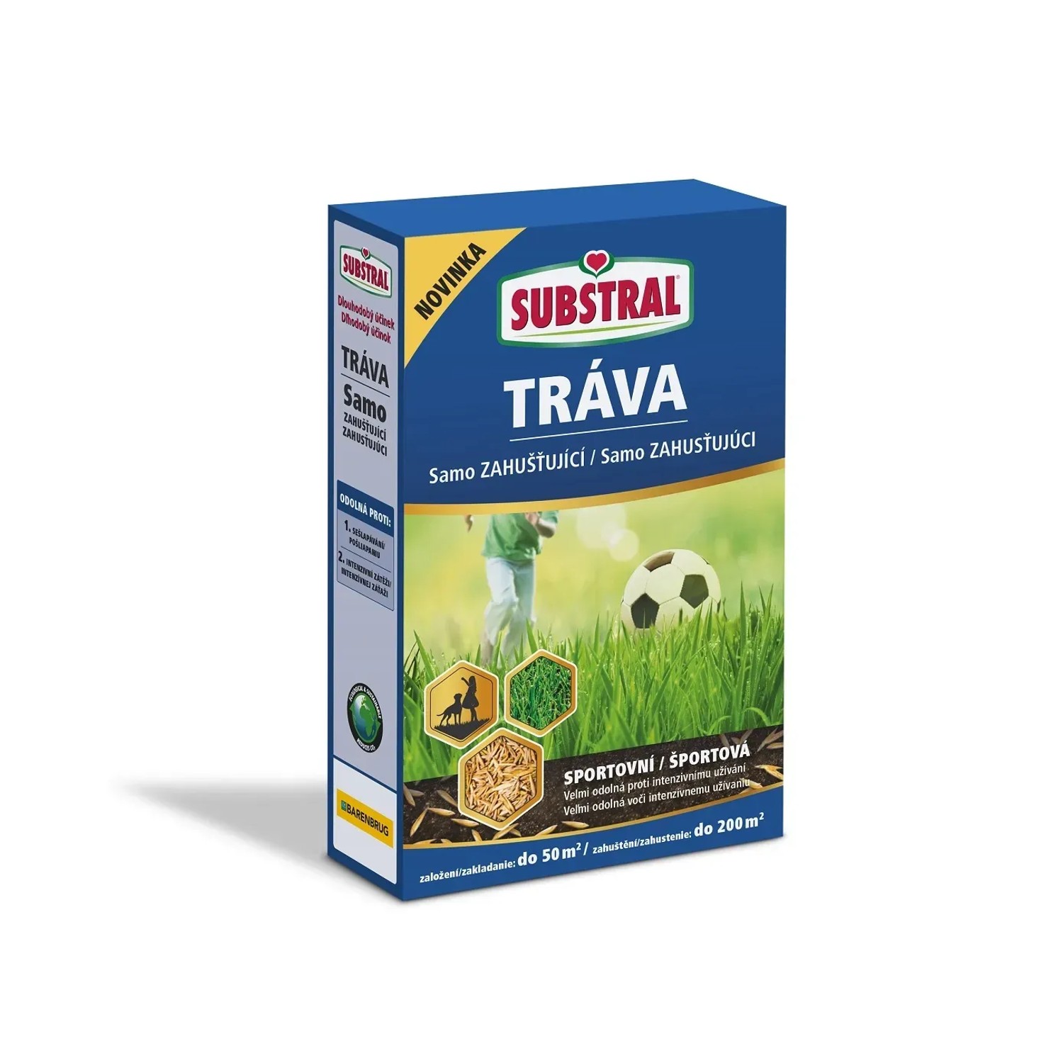 E-shop Substral Trávna zmes samozahusťujúca športová 1 kg
