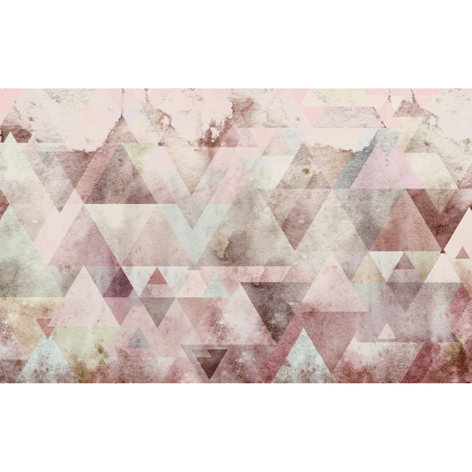 E-shop Komar Vliesová fototapeta Triangles Red 400 x 250 cm
