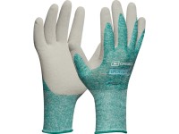 Gebol Rukavice Upcycled Strong, svetlo zelené, veľ. 7