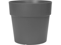elho Kvetináč Vibia Straight Round antracitový, pr. 24 x 23 cm