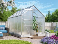 Vitavia Skleník Apollo 6200 vr. základne, HKP 4 mm, hliník, 193 x 321 cm