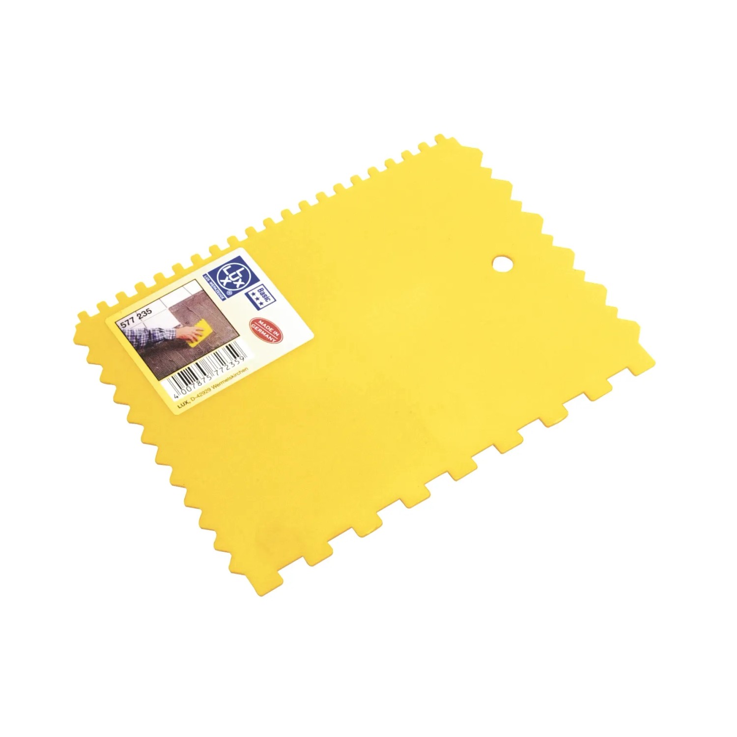 E-shop LUX-TOOLS Zubatá špachtľa 180 mm Classic