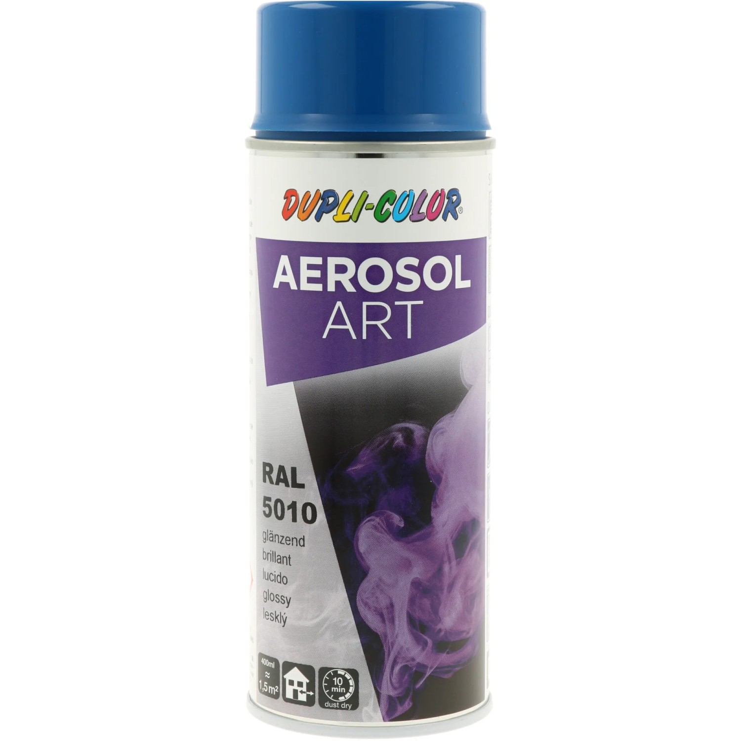 E-shop DUPLI-COLOR Lak v spreji AEROSOL ART (5010) enziánová modrá 400 ml