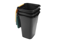 Heidrun Súprava košov na triedenie odpad, 3 x 50 l