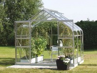 Vitavia Skleník Diana 5000 ESG 3 mm eloxovaný hliník 264 x 195 cm