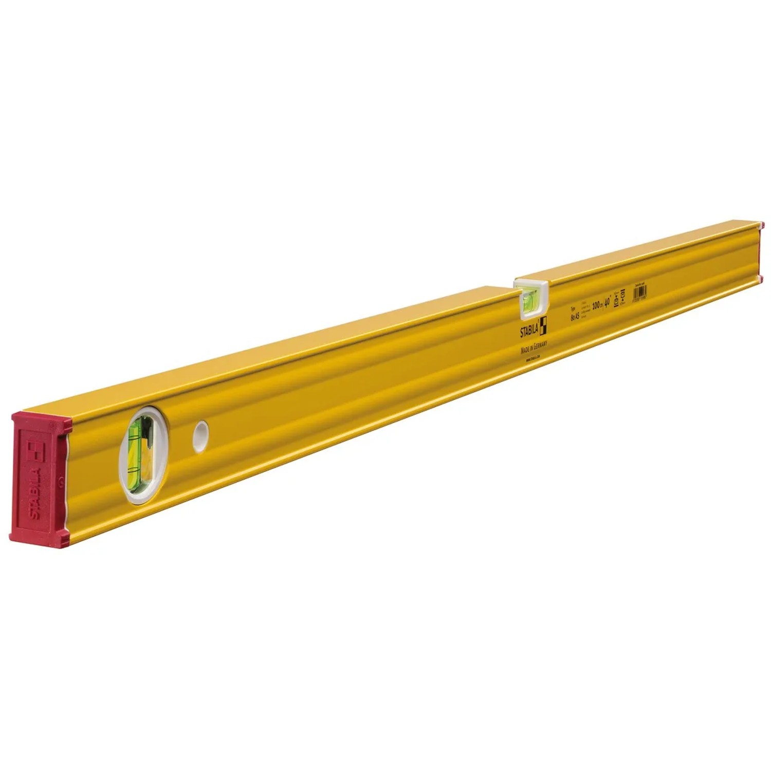 E-shop STABILA Vodováha, typ 80 AS, 2x libela, 100 cm