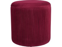 Taburet Blush Bordeaux MDF 40 cm x priemer 40 cm burgundská červená farba