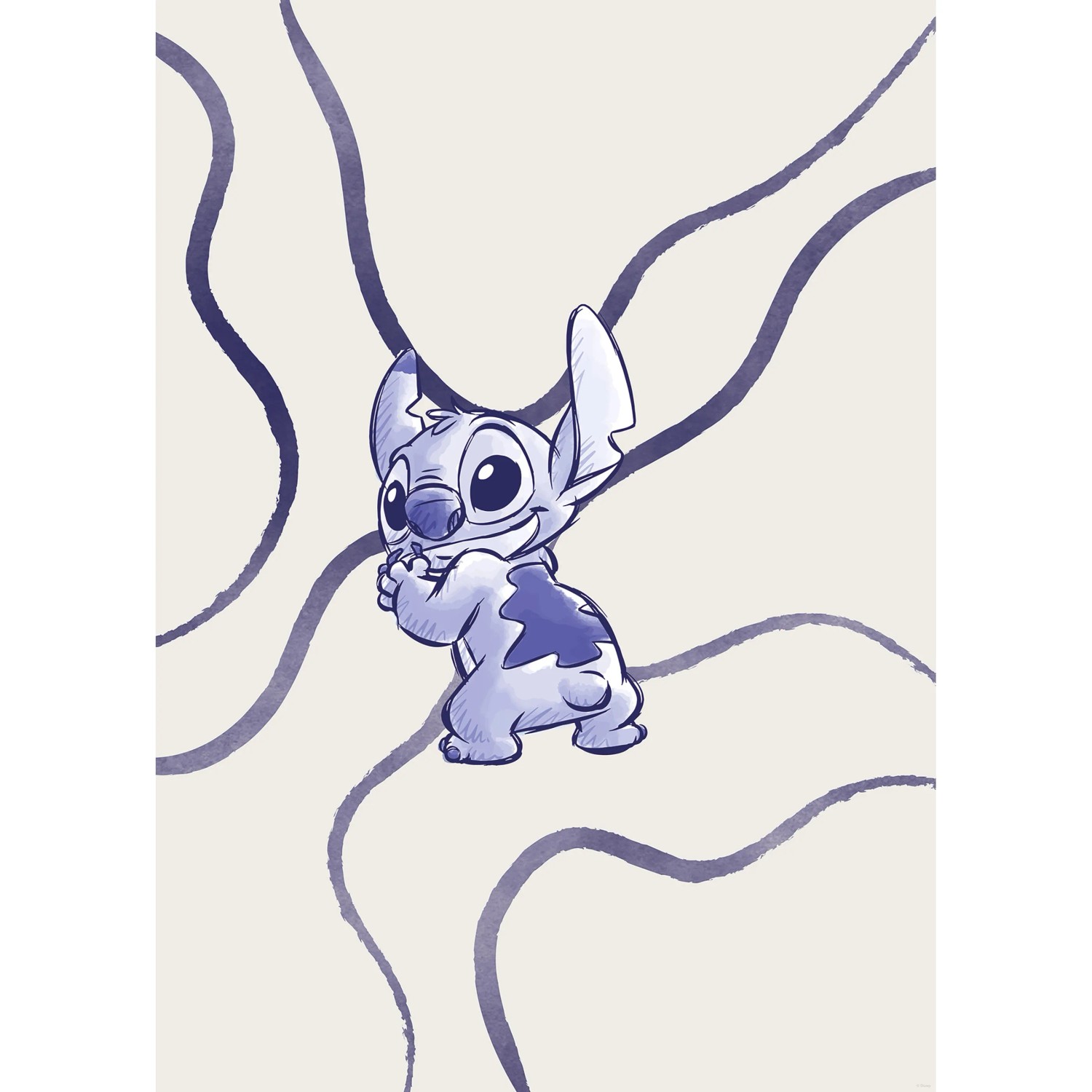 E-shop Komar Plagát Disney Lilo and Stitch Brave and Wild 50 x 70 cm