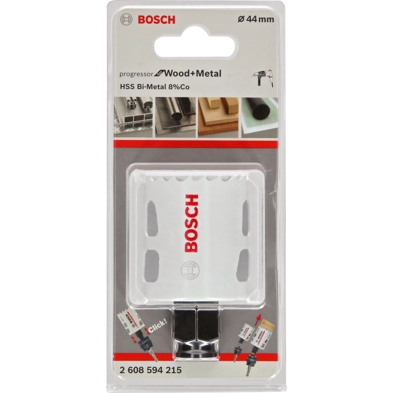 E-shop Bosch Dierovacia píla Progressor for Wood and Metal, pr. 44 mm
