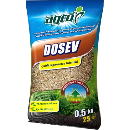 AGRO Trávna zmes DOSEV 0,5 kg