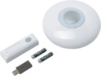 OBI Bezdrôtový gong so zvončekom pri dverách a USB 200 m kruhový biely