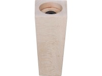 Nábytková noha štvorcový prierez buk 55/40 mm x 130 mm Nábytková noha štvorcový prierez buk 55/40 mm x 130 mm