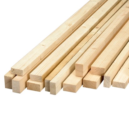 Rettenmeier Lata neopracovaná smrek/jedľa, akosť 1, 250 x 2,8 x 4,8 cm