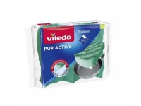 Vileda Špongia na umývanie riadu PUR Active stredná, 2 ks