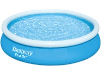 Bestway Bazén Fast Set vr. čerpadla a kartuše, modrý, pr. 366 x 76 cm