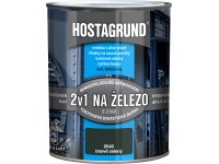 Hostagrund Základná aj vrchná farba 2v1 na železo S2160, 0540 tm. zelená, 600 ml