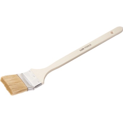 LUX-TOOLS Zárohový štetec na vodou riediteľné farby, drevená rukoväť, 75 mm