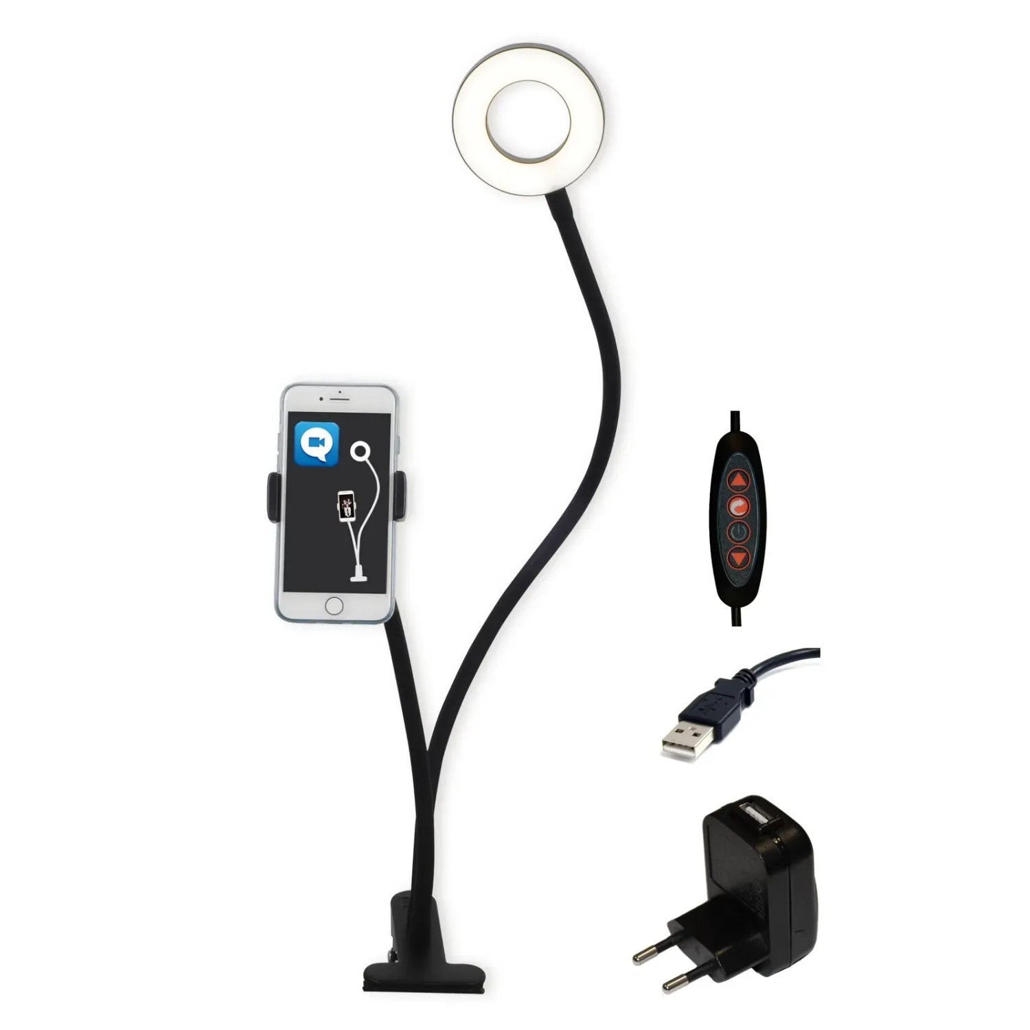 E-shop Top Light LED stolná lampa Neck C 450 x 110 x 350 mm