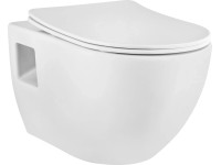 baliv Závesné WC Rockport rimless + WC sedátko Duroplast Soft-Close baliv Závesné WC Rockport rimless + WC sedátko Duroplast Soft-Close