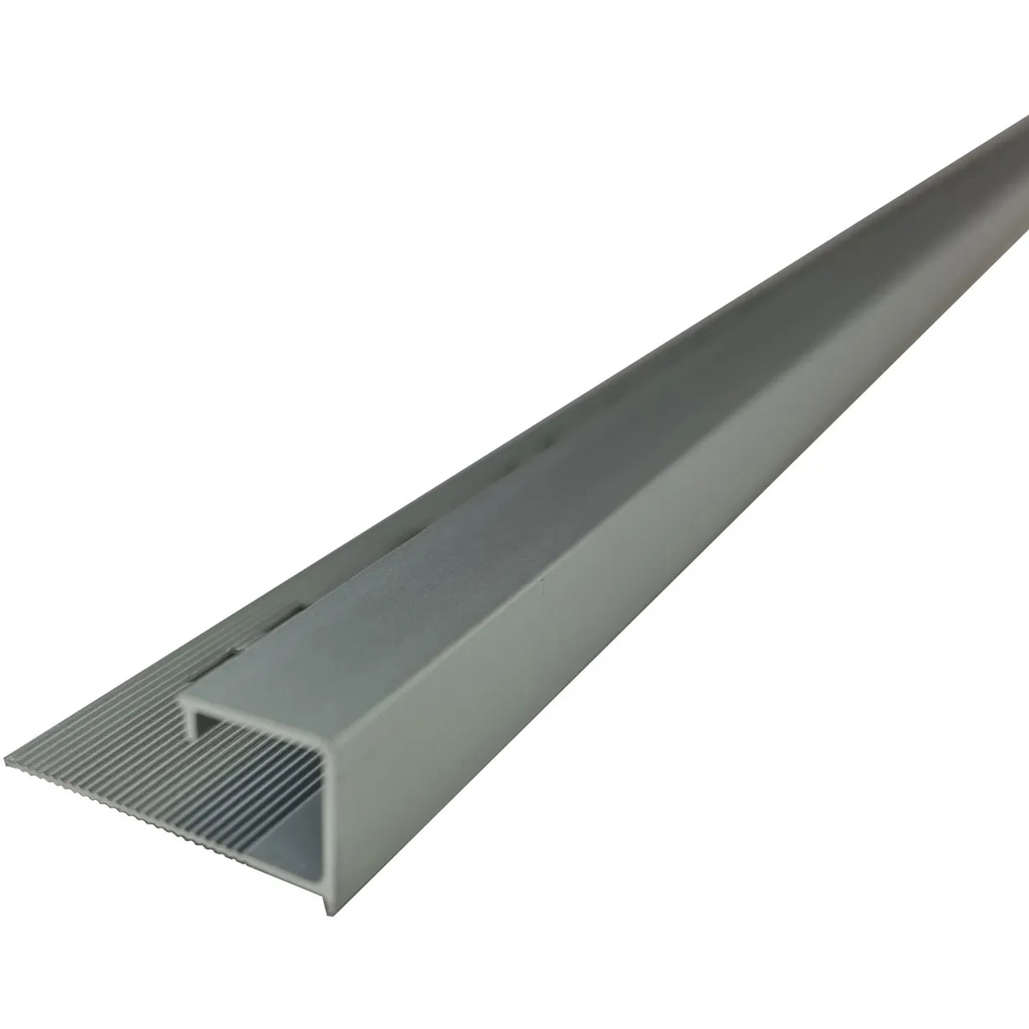 E-shop Arcansas Ochranný profil ALUSQUARE alu strieborný elox 12,5 x 27 x 1000 mm