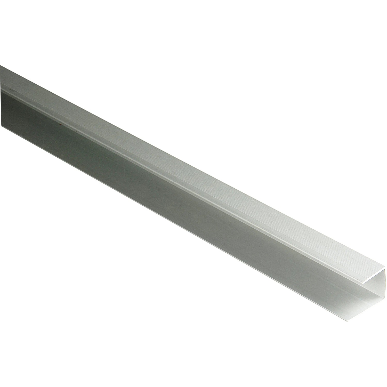 E-shop Kovalex Hliníkový zakončovací profil strieborný, 27 (42) x 31 x 2500 mm