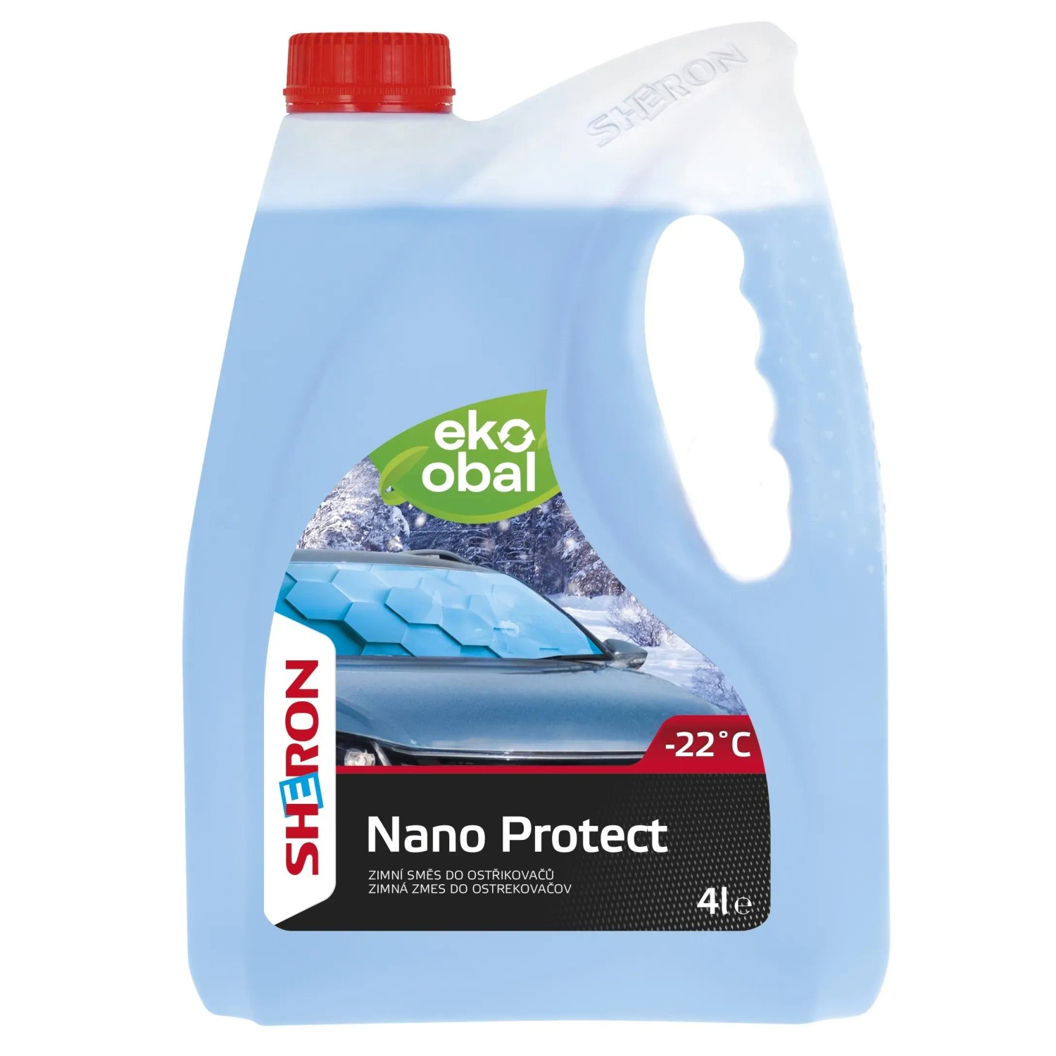 E-shop SHERON Zimný ostrekovač NanoPlus -22 °C s nál., 4 l