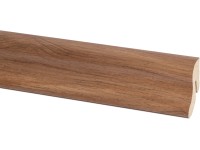 Soklová lišta, orech, 40 x 20 x 2600 mm